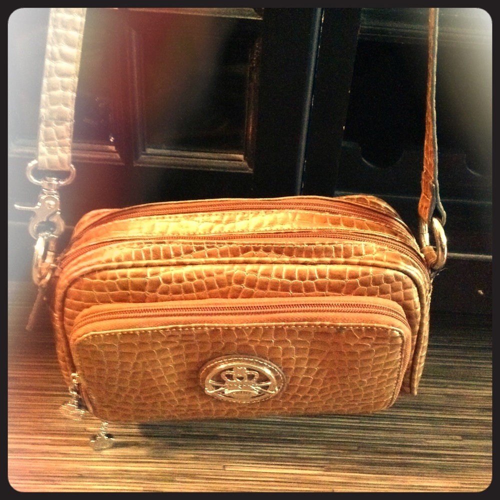 Tan Kathy Van Zeeland purse